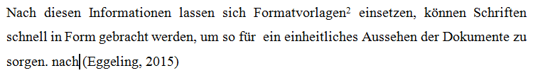 Zitatweise &auml;ndern