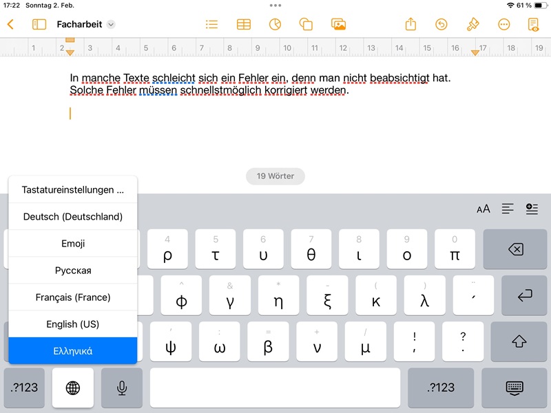 Sprache &auml;ndern